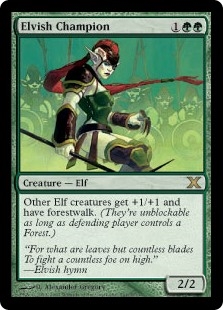 Elvish Champion Tenth Edition
